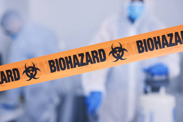 Professional Blood Cleanup technician working in Portland, IN